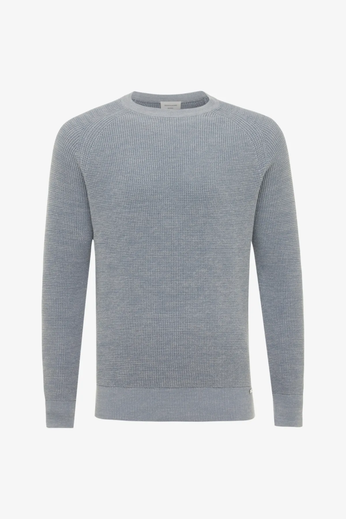 Cotton Roundneck | Blauw