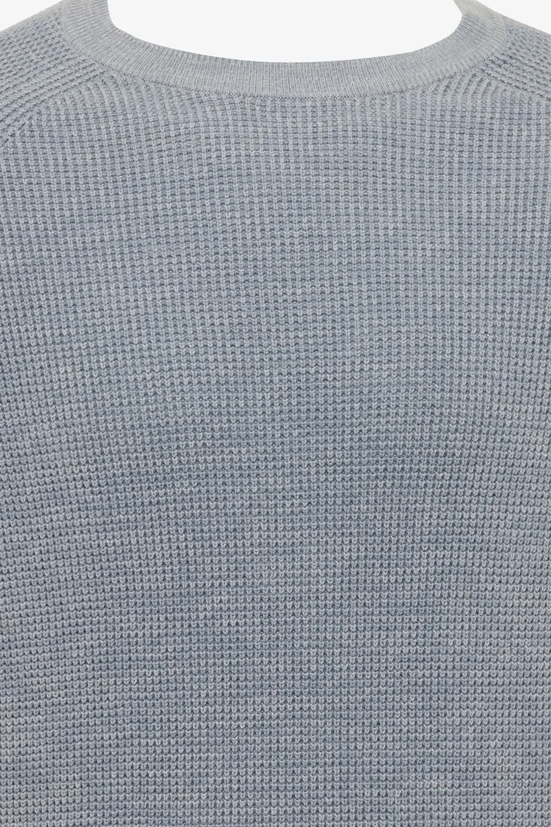 Cotton Roundneck | Blauw
