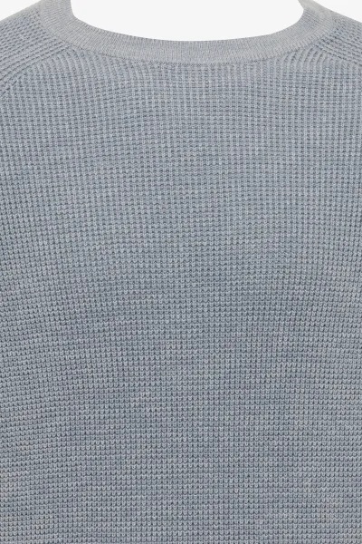 Cotton Roundneck | Blauw