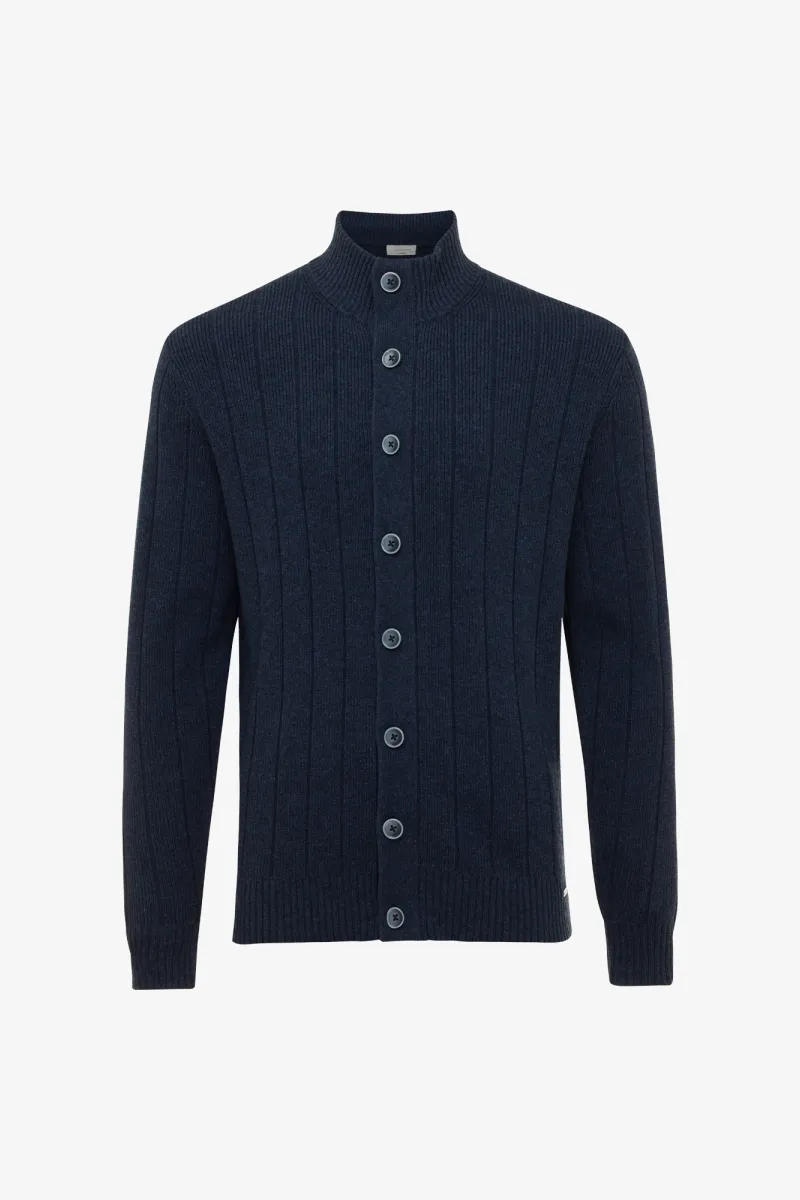 Cardigan 8 Button | Blauw