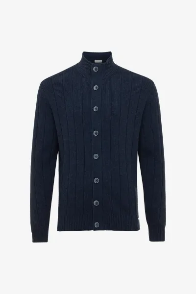 Cardigan 8 Button | Blauw