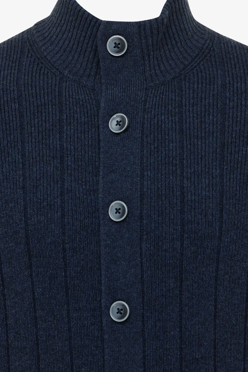 Cardigan 8 Button | Blauw