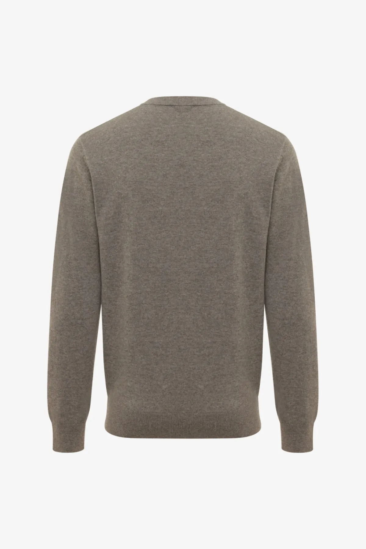Cashmere Roundneck | Donkerbruin