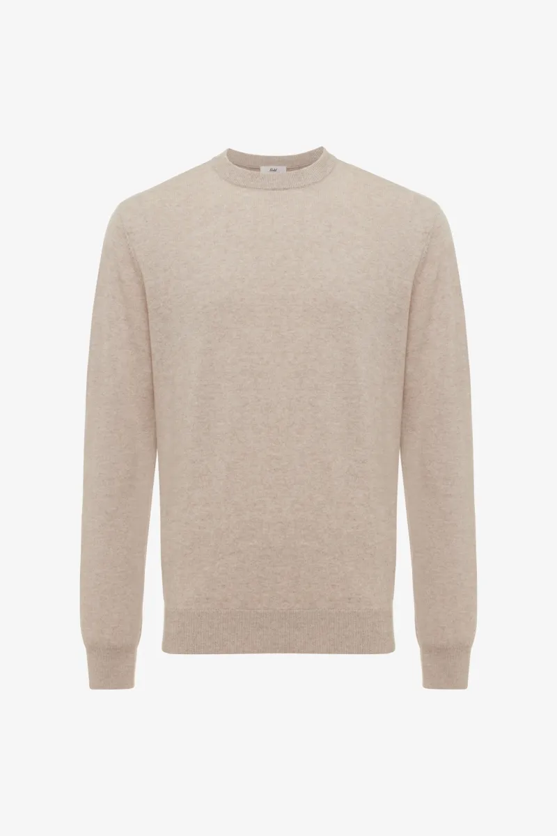 Cashmere Roundneck | Beige