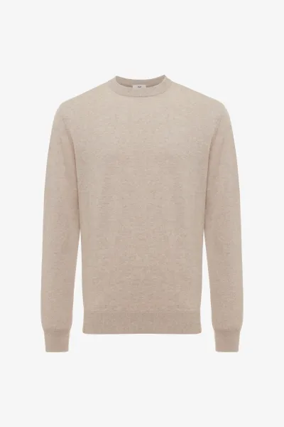 Cashmere Roundneck | Beige