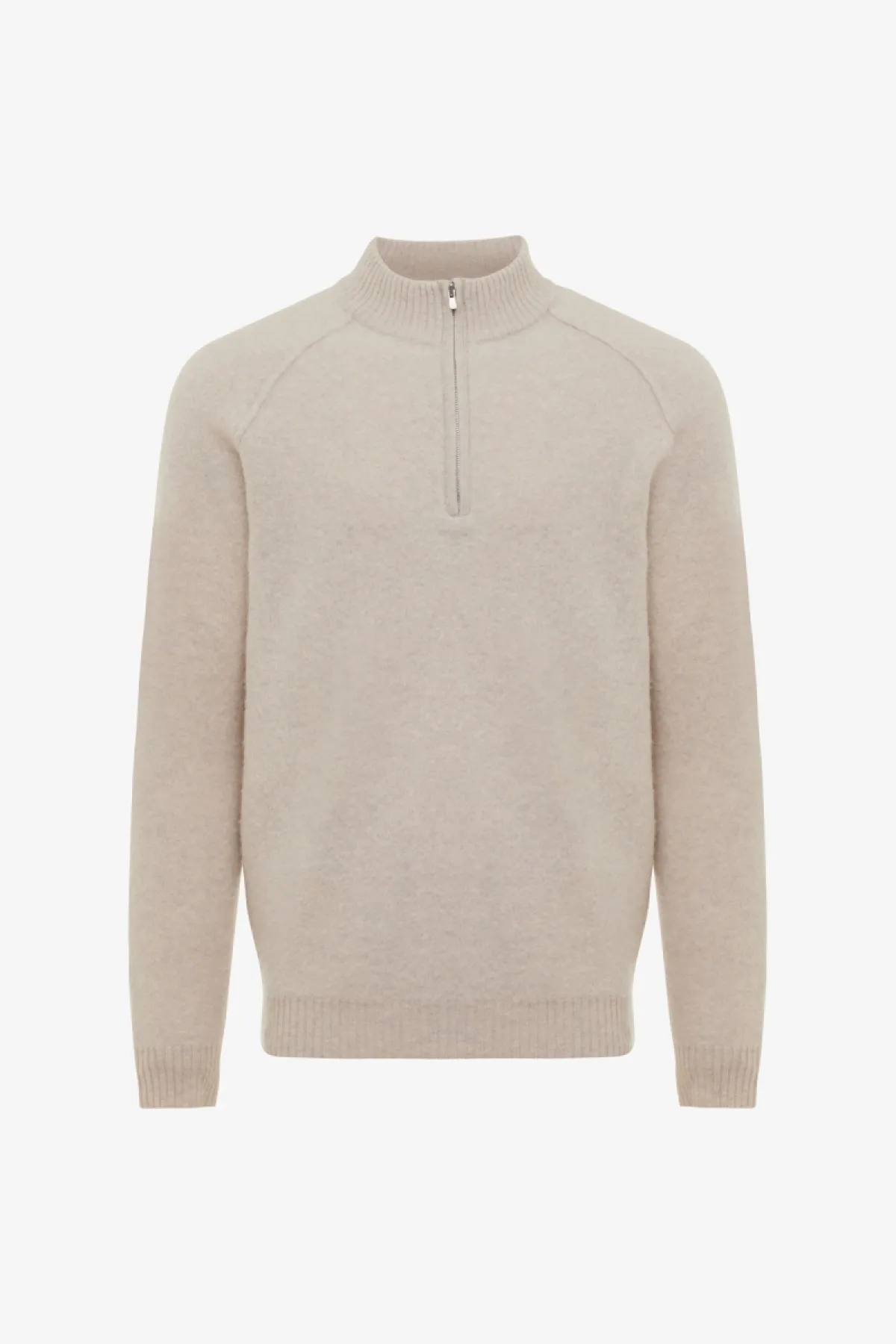 Relaxed Turtle Zip | Beige