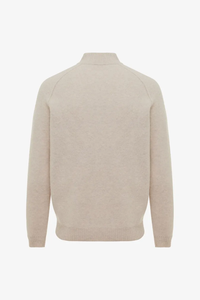 Relaxed Turtle Zip | Beige