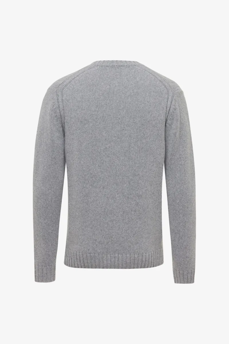 Relaxed Roundneck | Lichtgrijs