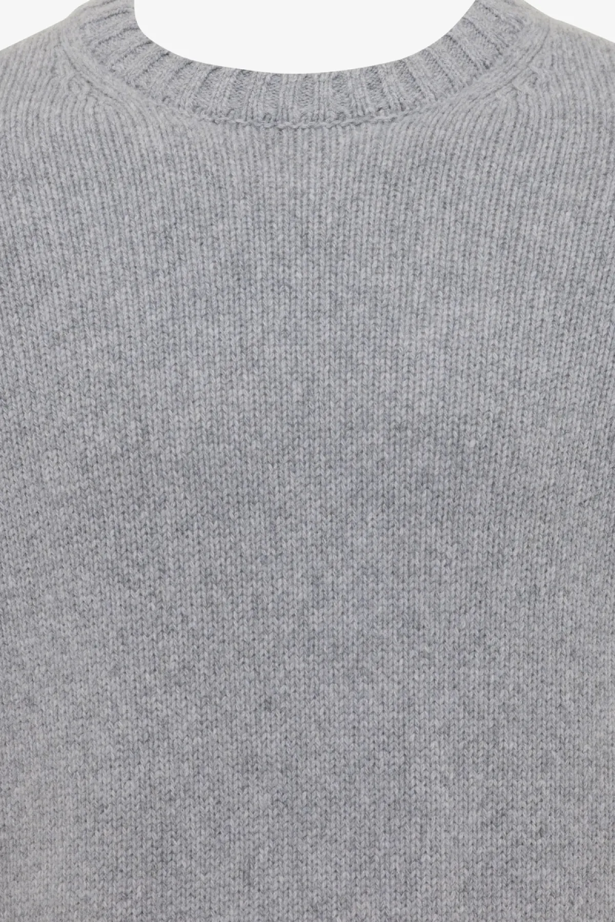 Relaxed Roundneck | Lichtgrijs