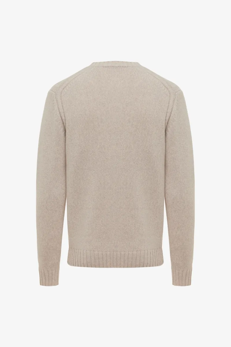 Relaxed Roundneck | Beige