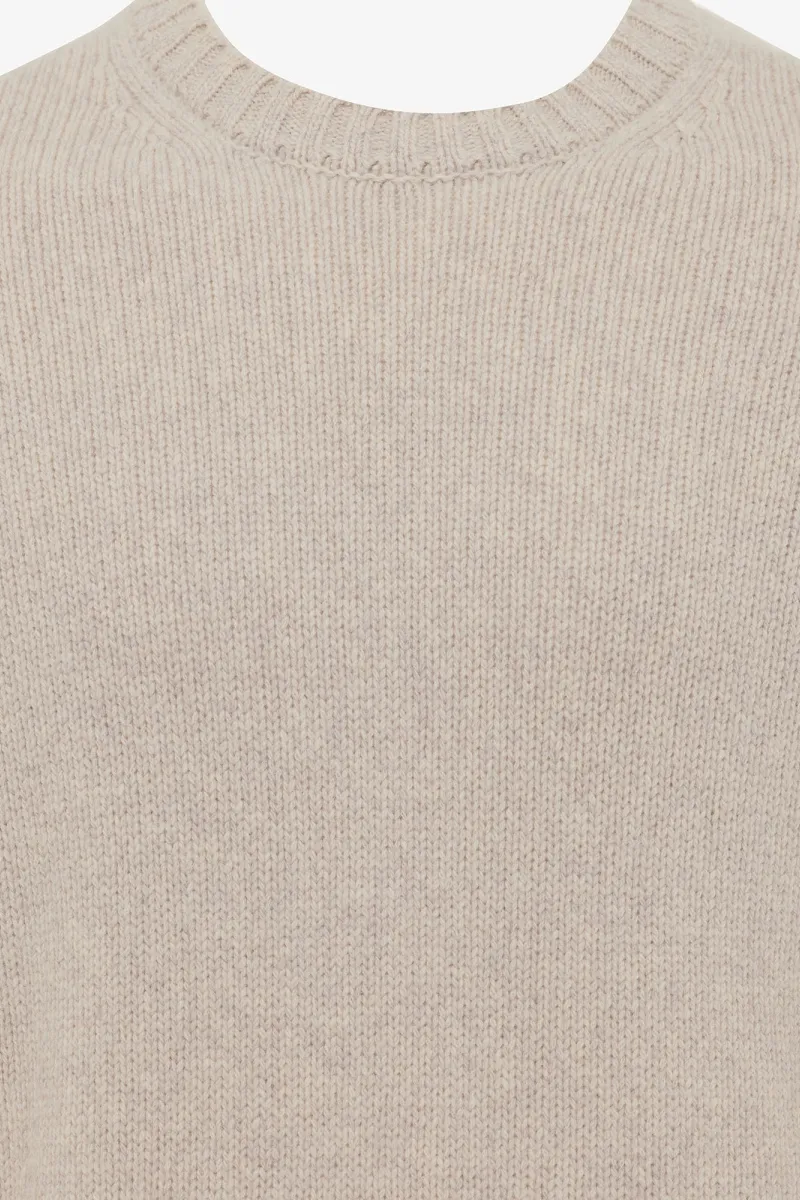 Relaxed Roundneck | Beige