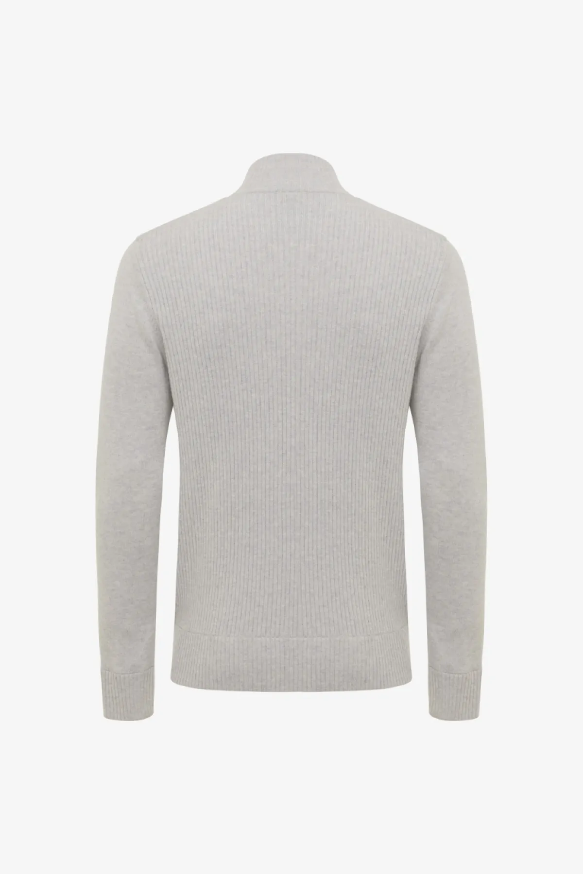Padded Cardigan | Lichtgrijs