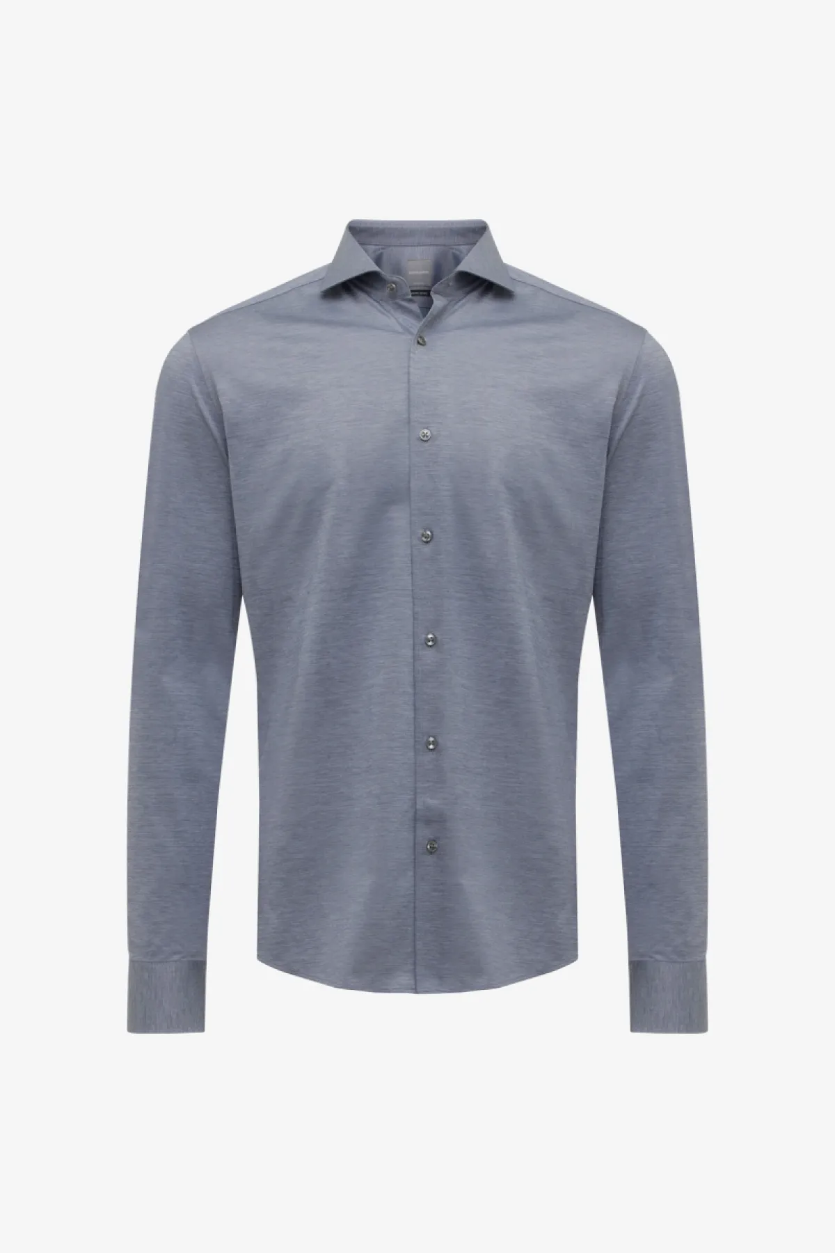 Cotton Blend Shirt | Blauw