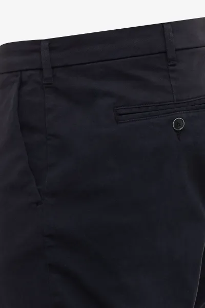 Stretch Trousers | Donkerblauw