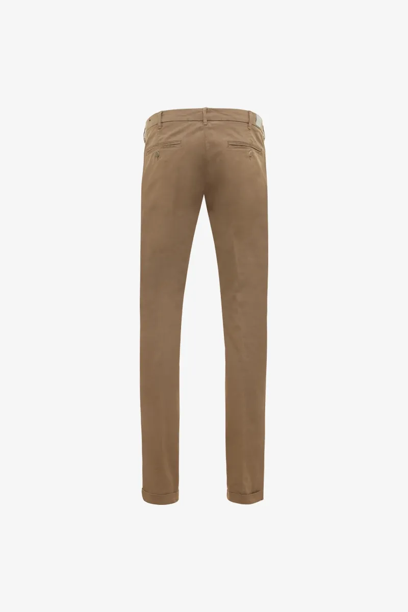 Stretch Trousers | Donkerbruin
