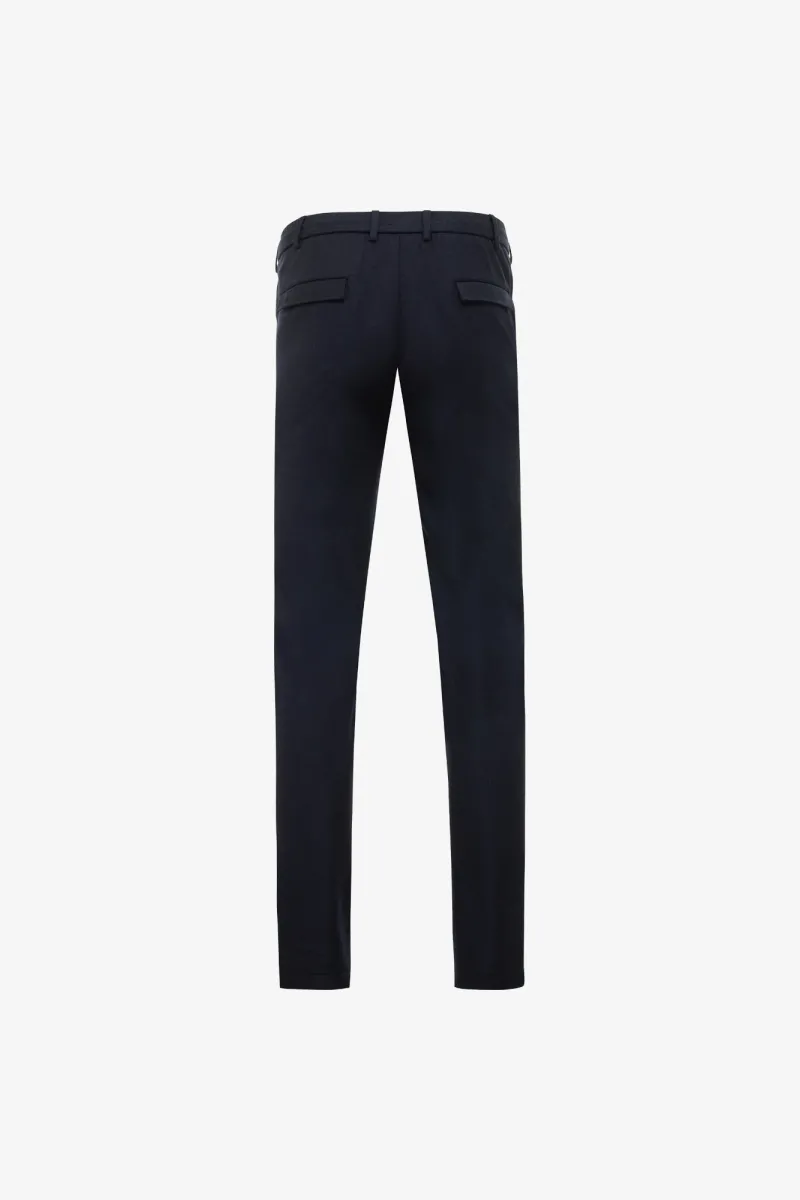 Pleated Trousers | Donkerblauw