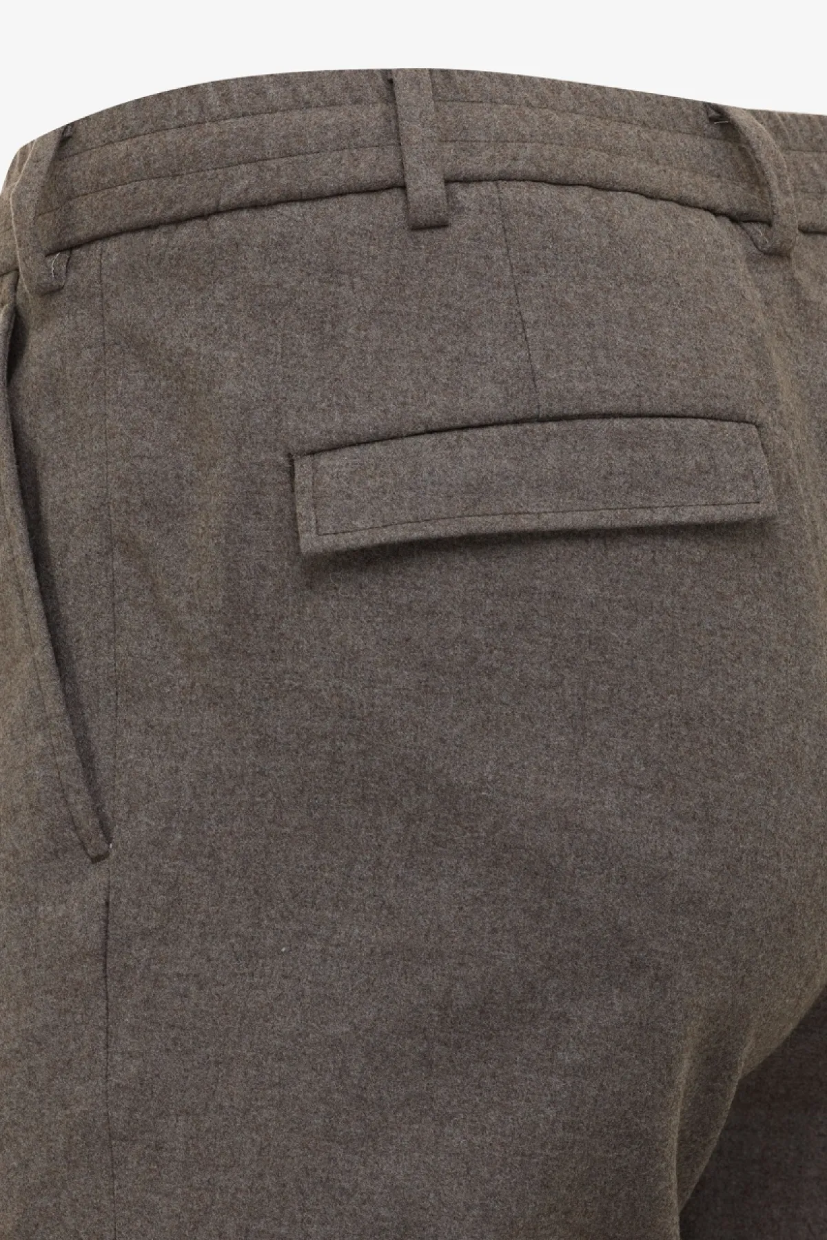 Pleated Trousers | Bruin