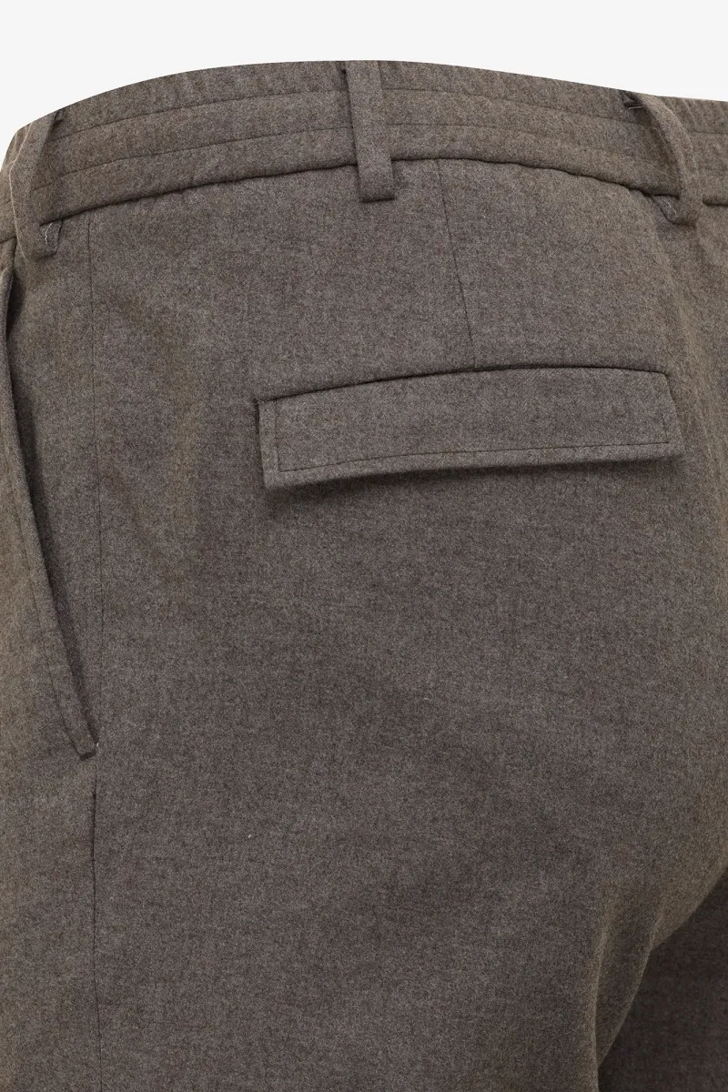 Pleated Trousers | Bruin