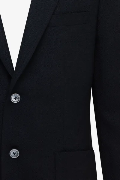 Wollen Colbert | Donkerblauw