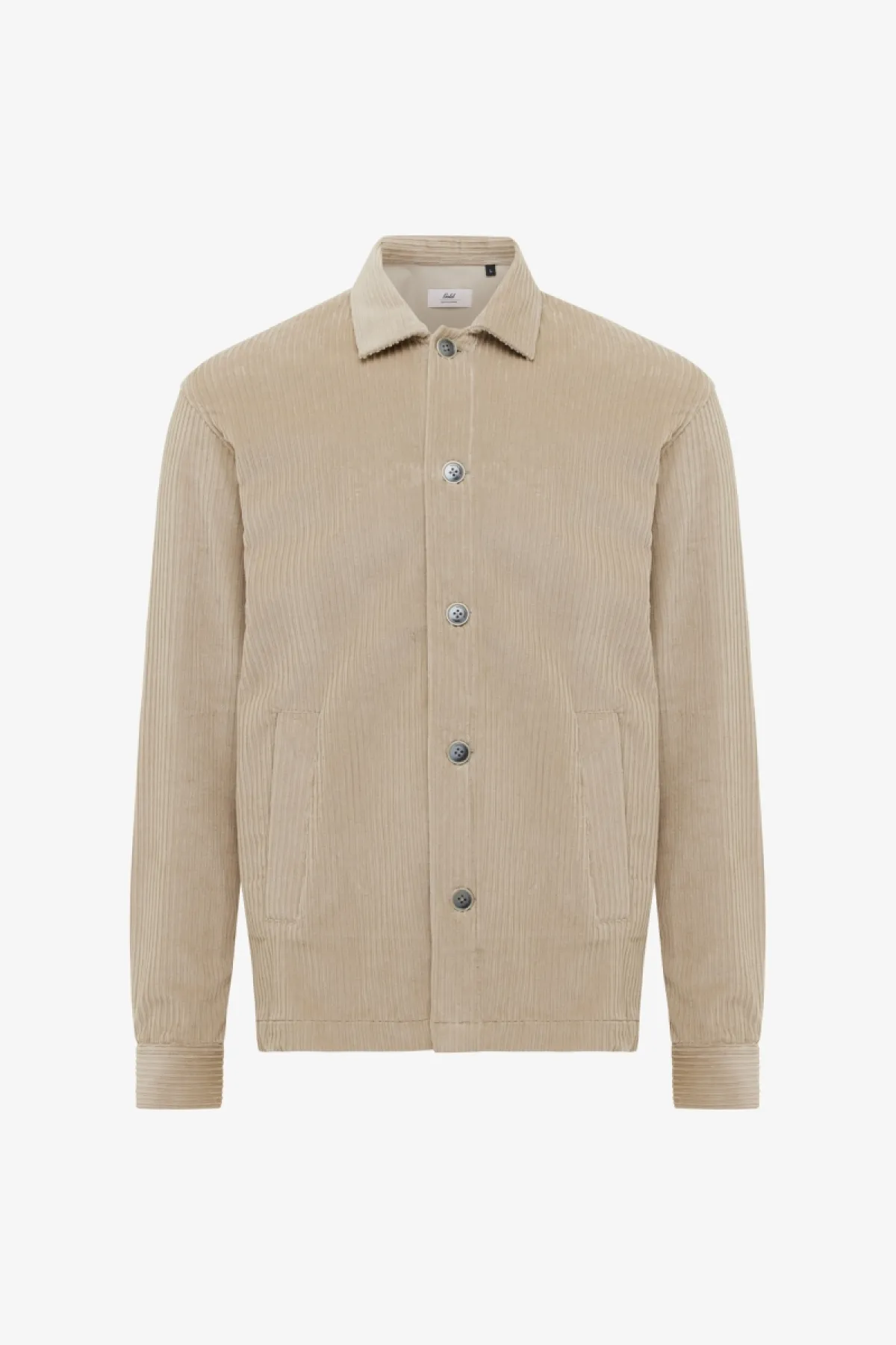 Corduroy Overshirt | Beige