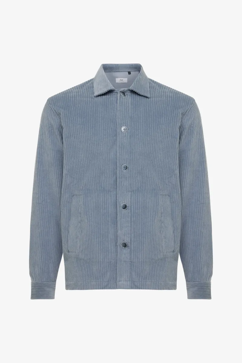 Corduroy Overshirt | Blauw