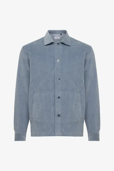 Corduroy Overshirt | Blauw