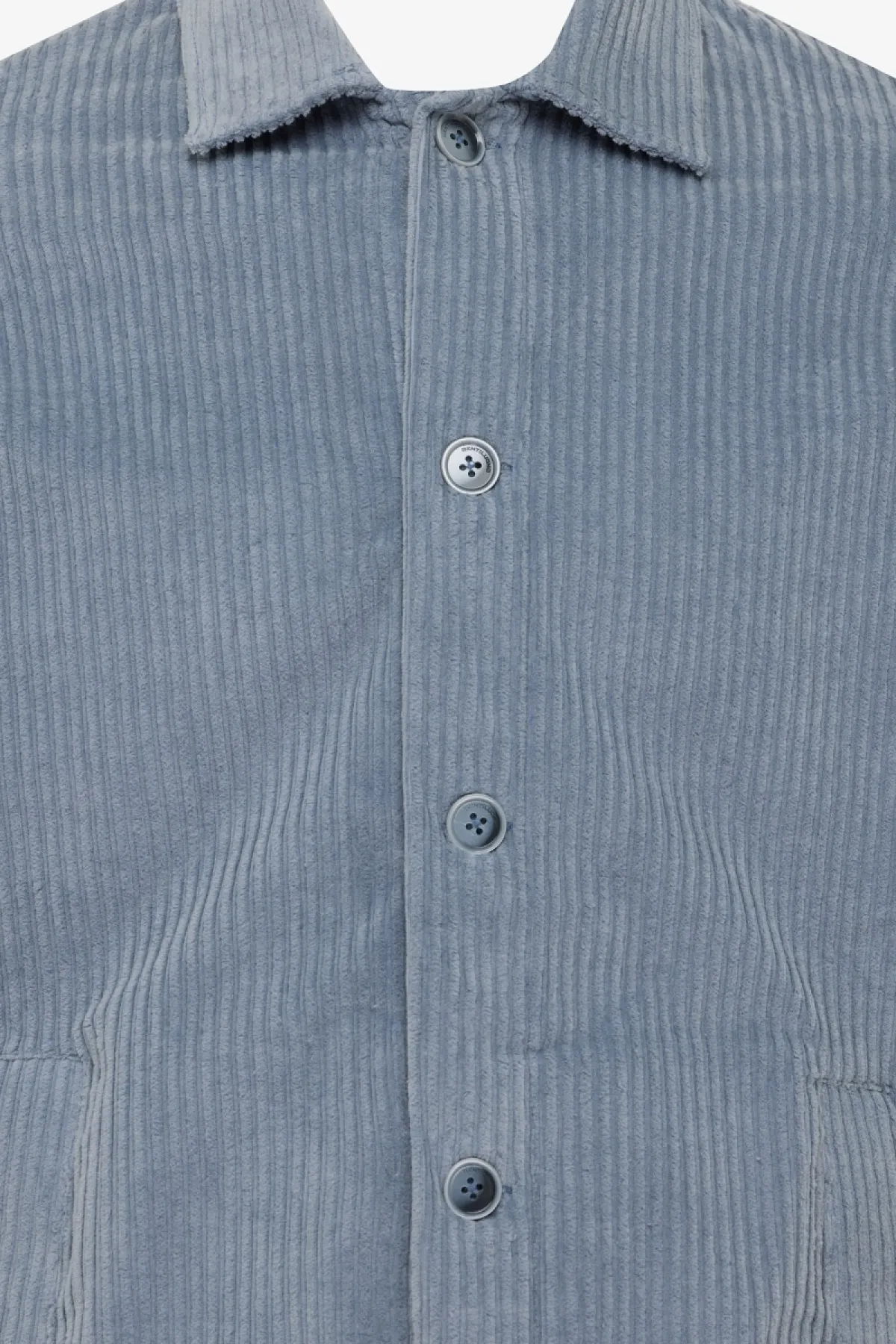 Corduroy Overshirt | Blauw