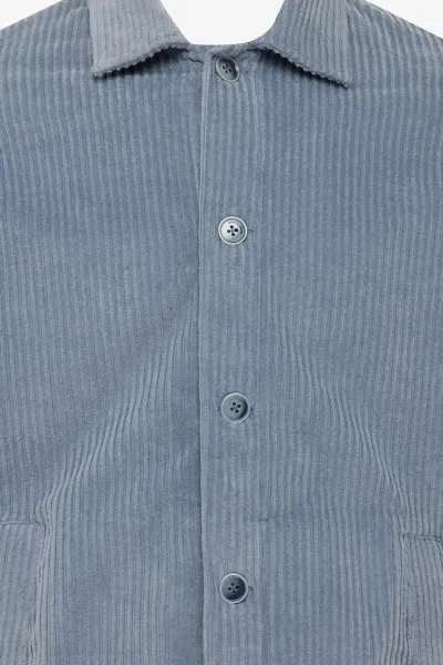 Corduroy Overshirt | Blauw