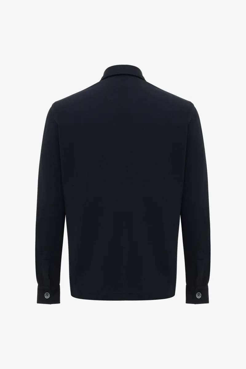 Gold Overshirt | Donkerblauw