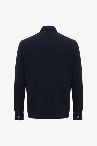 Gold Overshirt | Donkerblauw