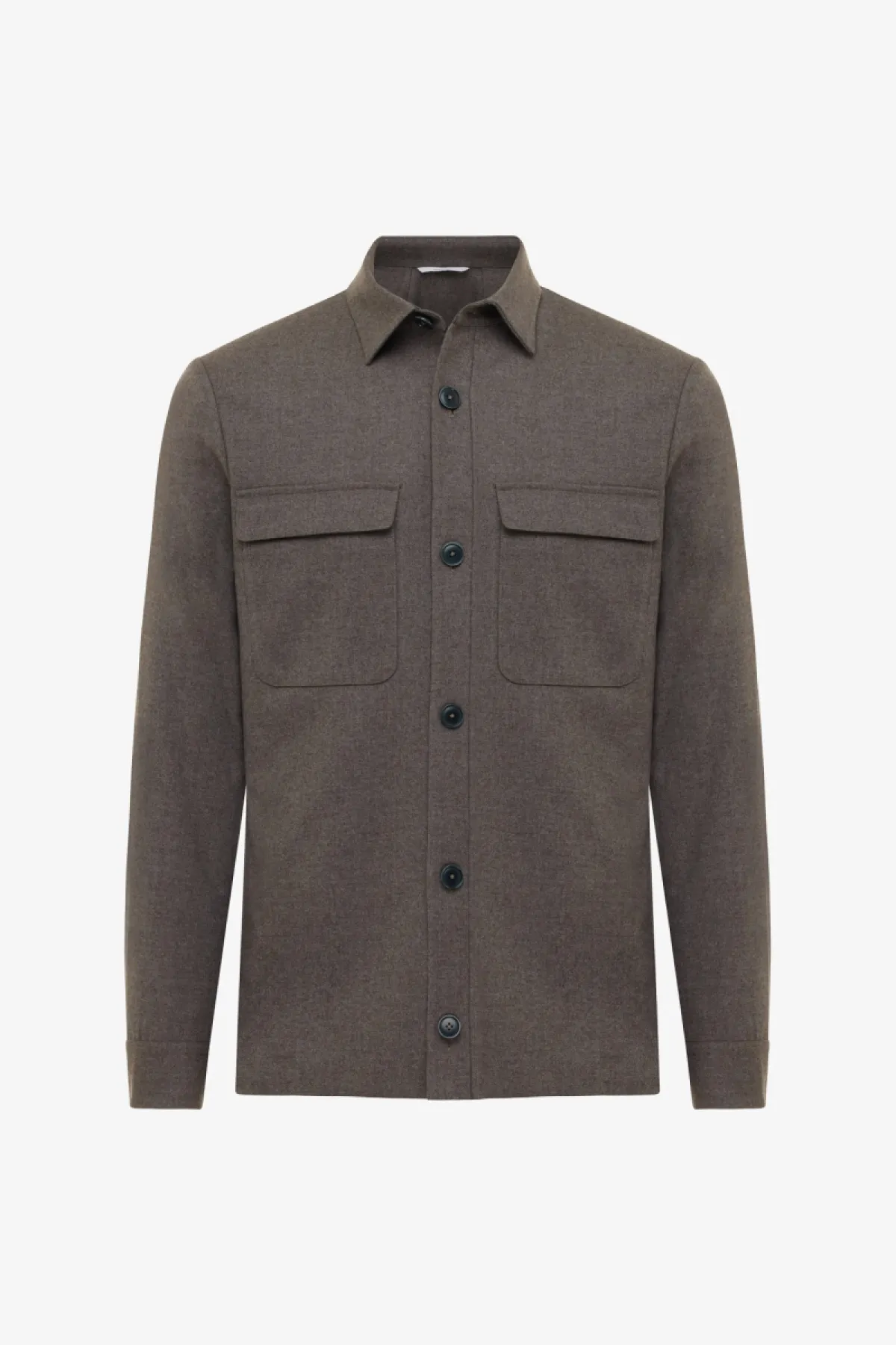 Shirtjacket - Bruin