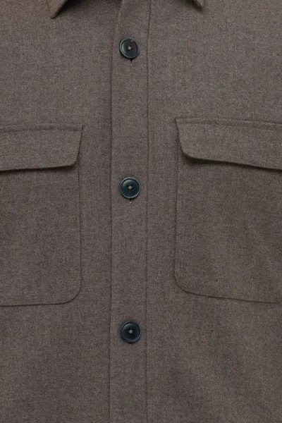 Shirtjacket - Bruin