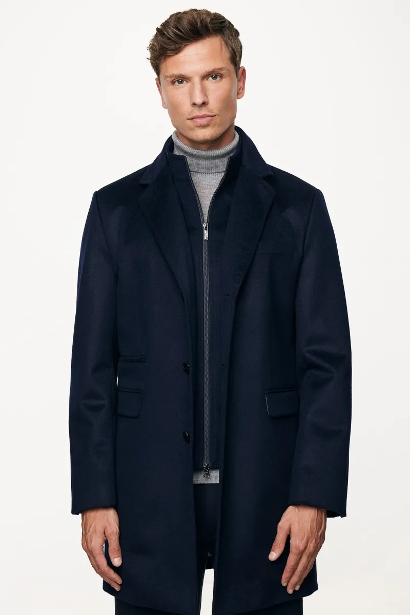 Coat | Donkerblauw