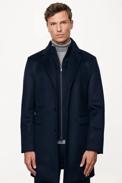 Coat | Donkerblauw