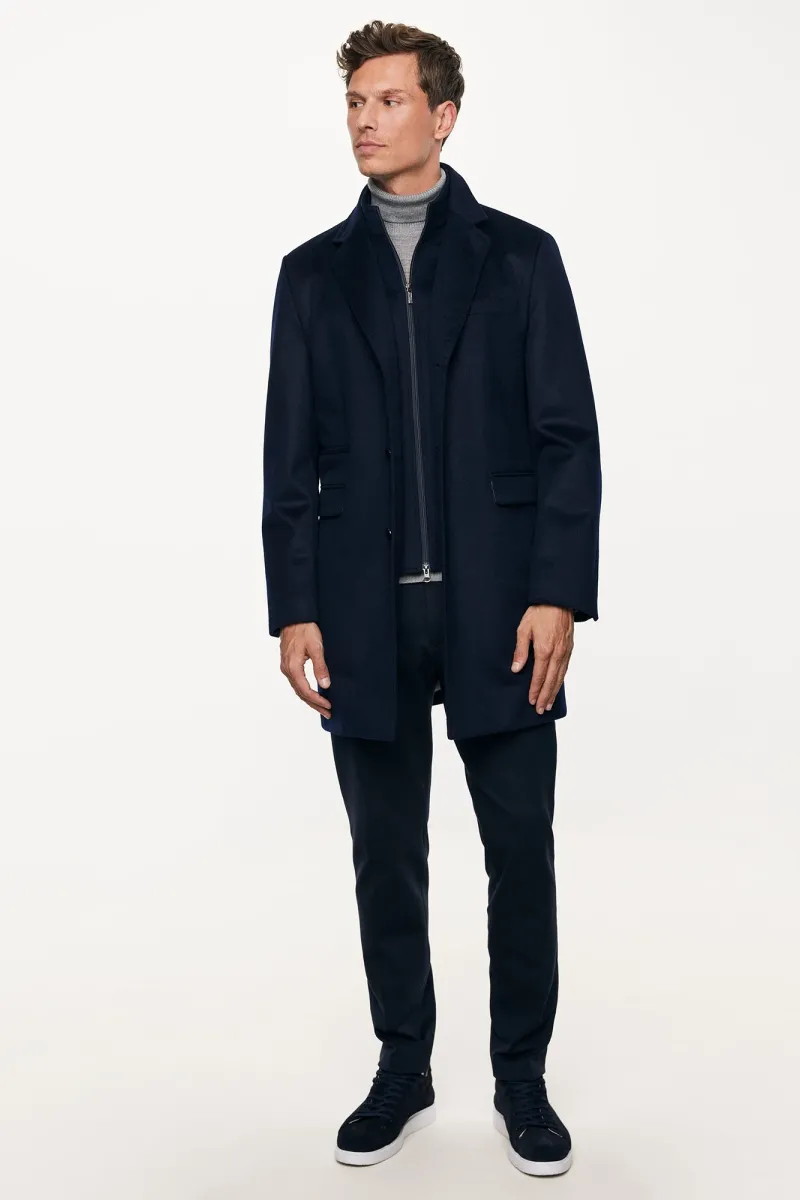 Coat | Donkerblauw