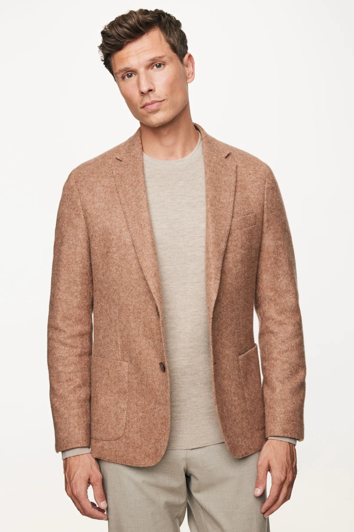 Wool Blend Blazer | Oranje