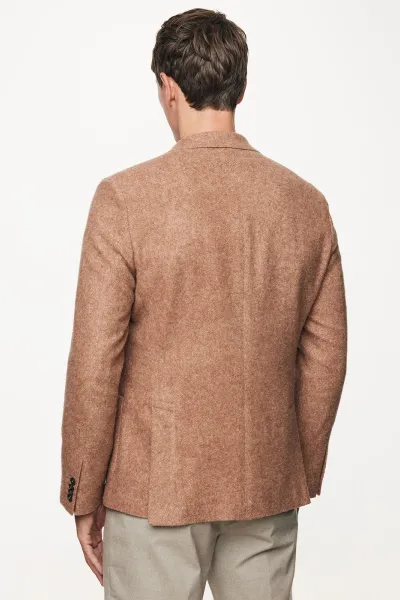 Wool Blend Blazer | Oranje