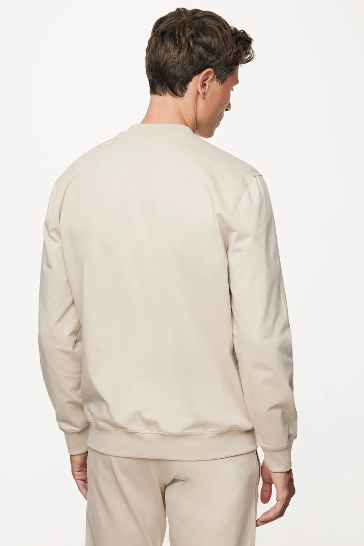 Longsleeve Crewneck | Beige