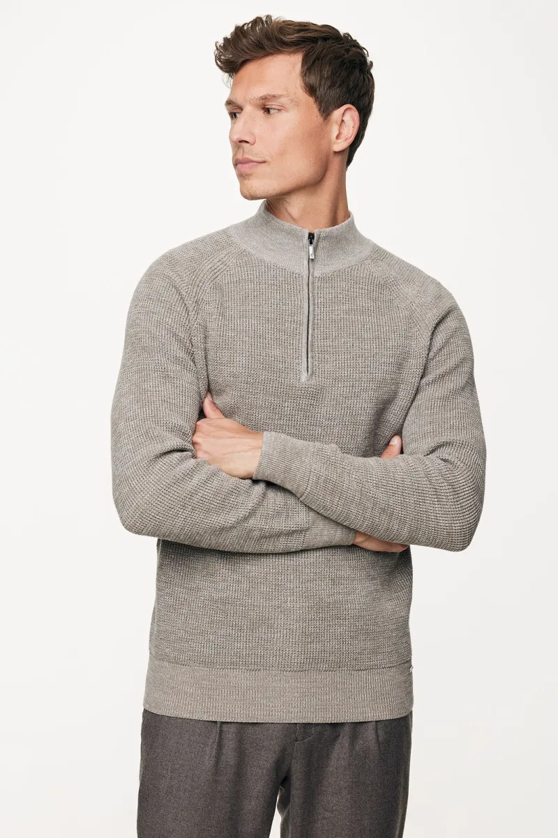 Turtleneck Half Zip | Bruin
