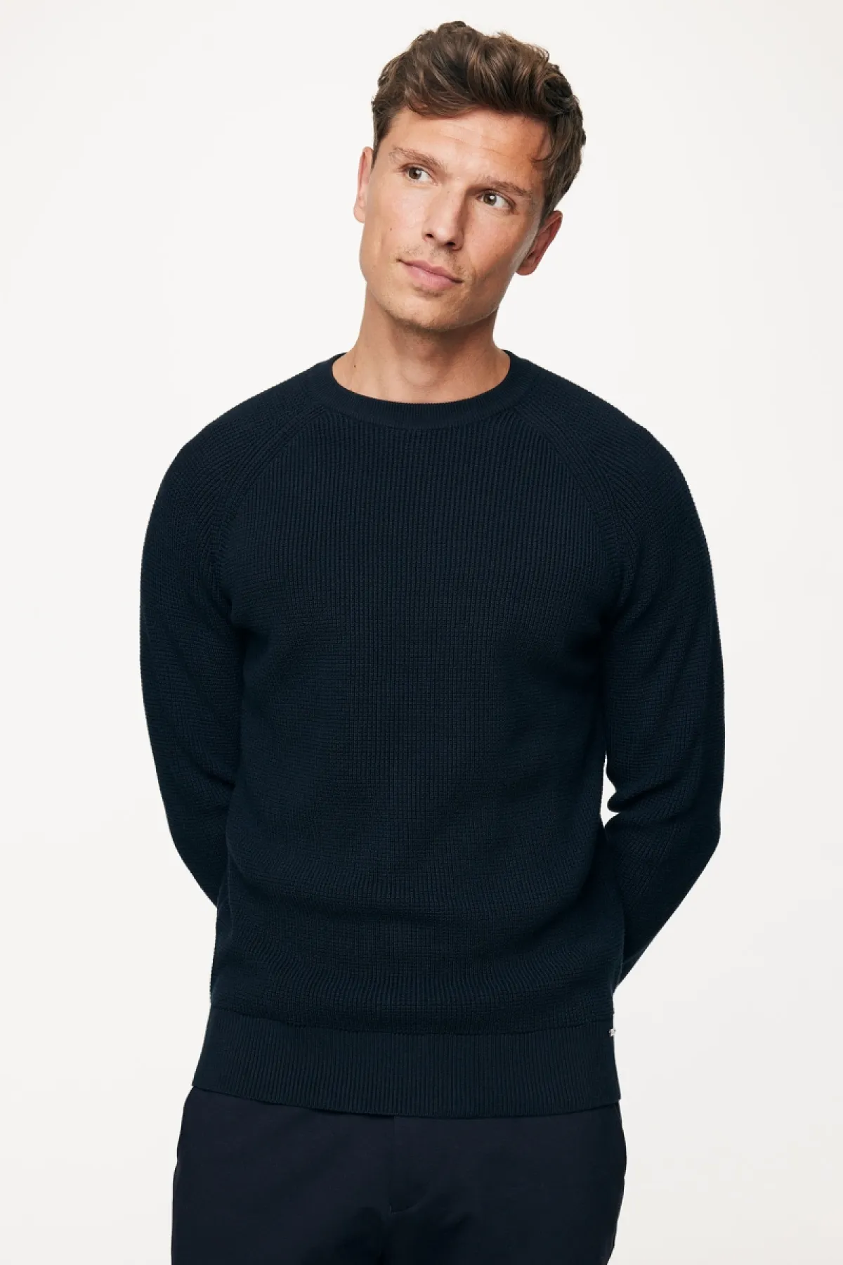 Cotton Roundneck | Donkerblauw