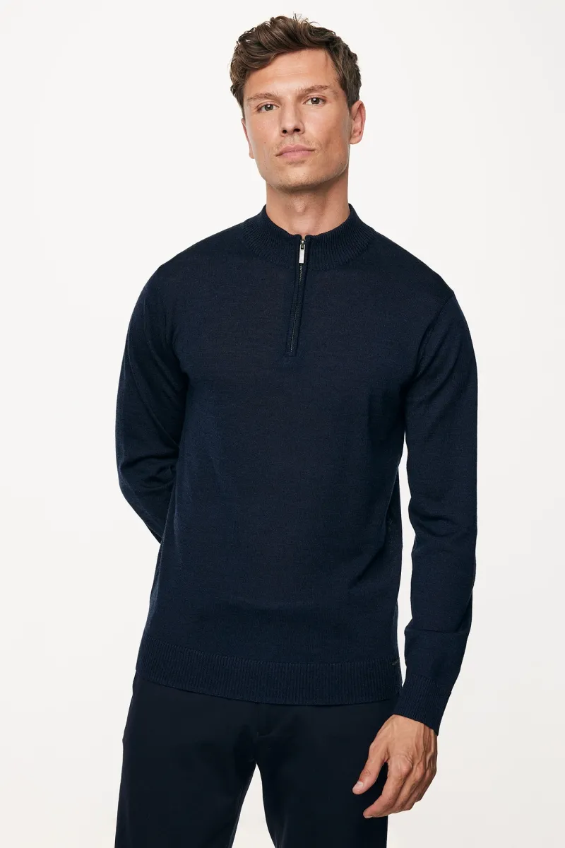 Turtle Zip | Donkerblauw