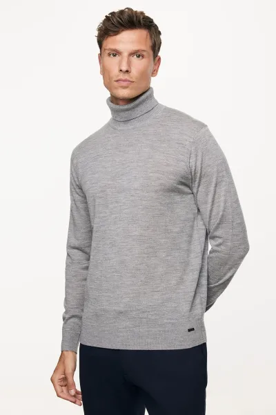 Roll Neck | Lichtgrijs