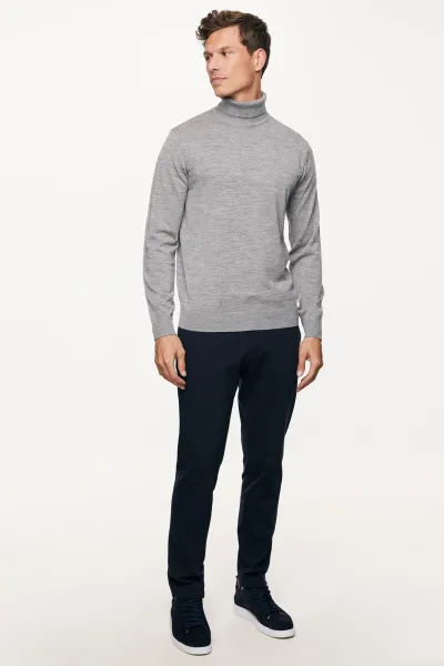 Roll Neck | Lichtgrijs