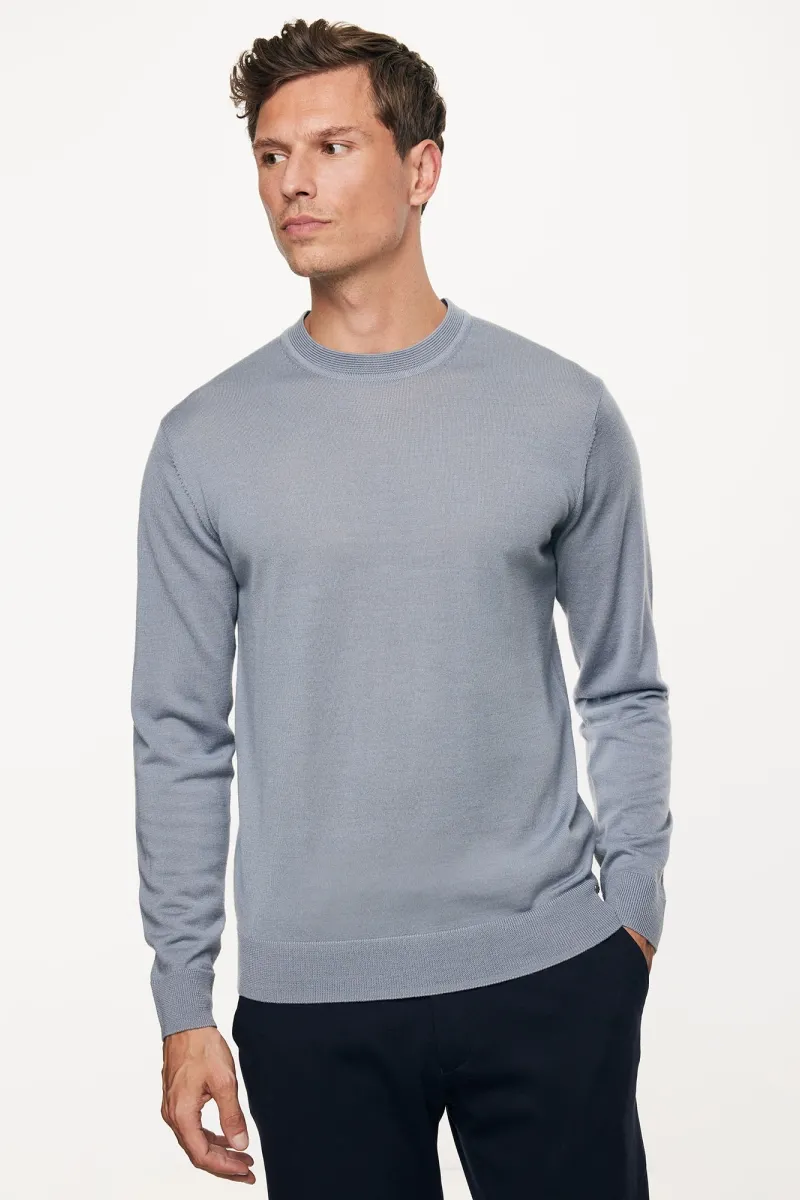 Roundneck | Blauw