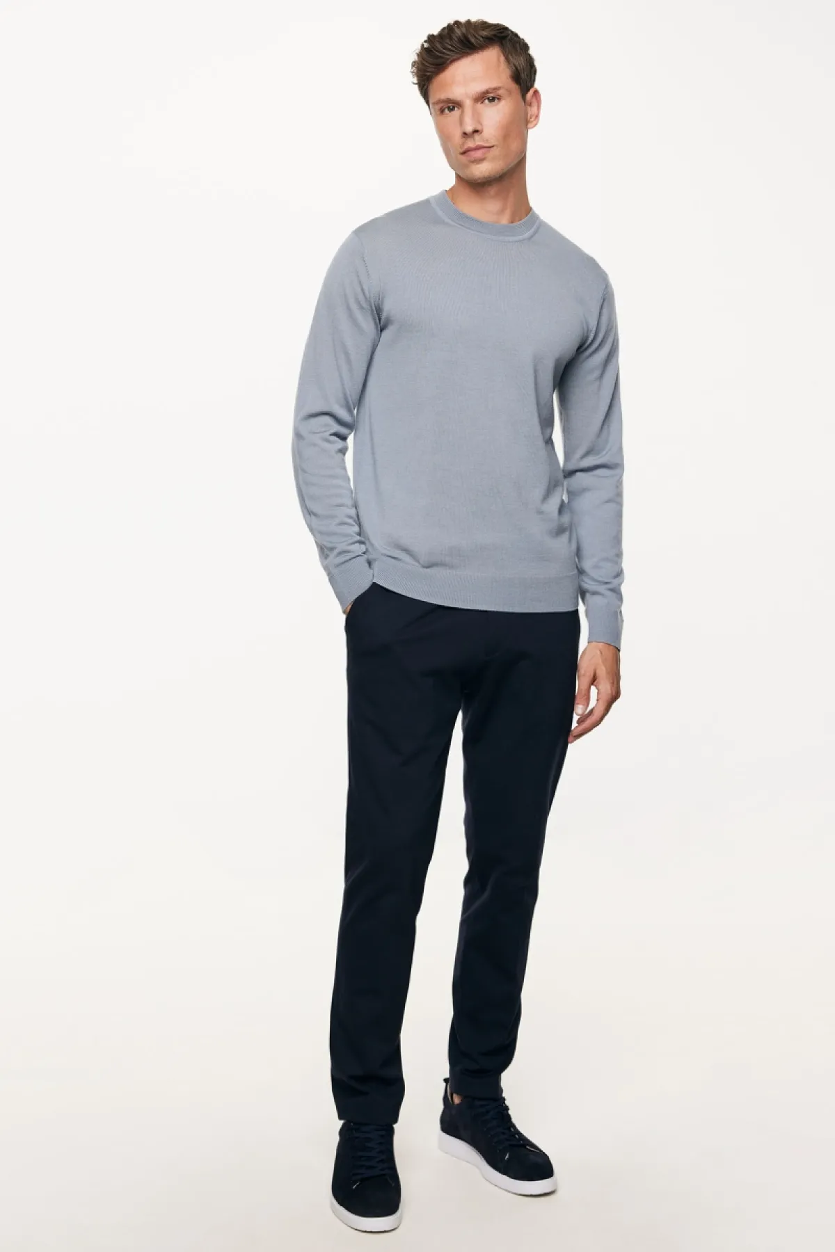 Roundneck | Blauw