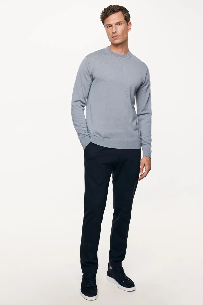 Roundneck | Blauw