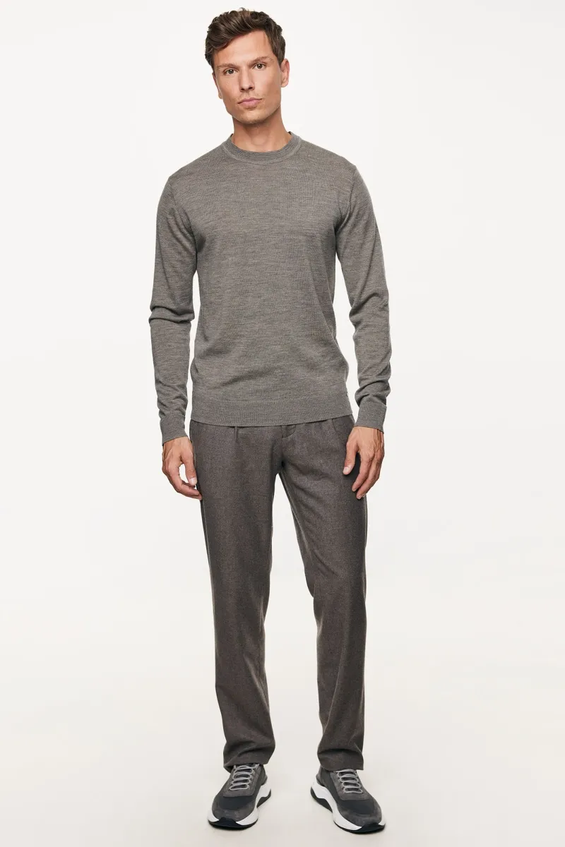 Roundneck | Donkerbruin