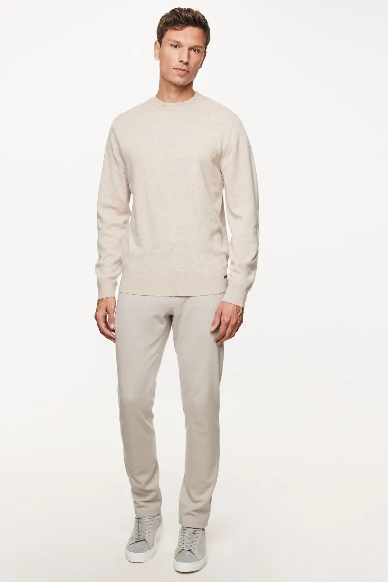 Cashmere Roundneck | Beige
