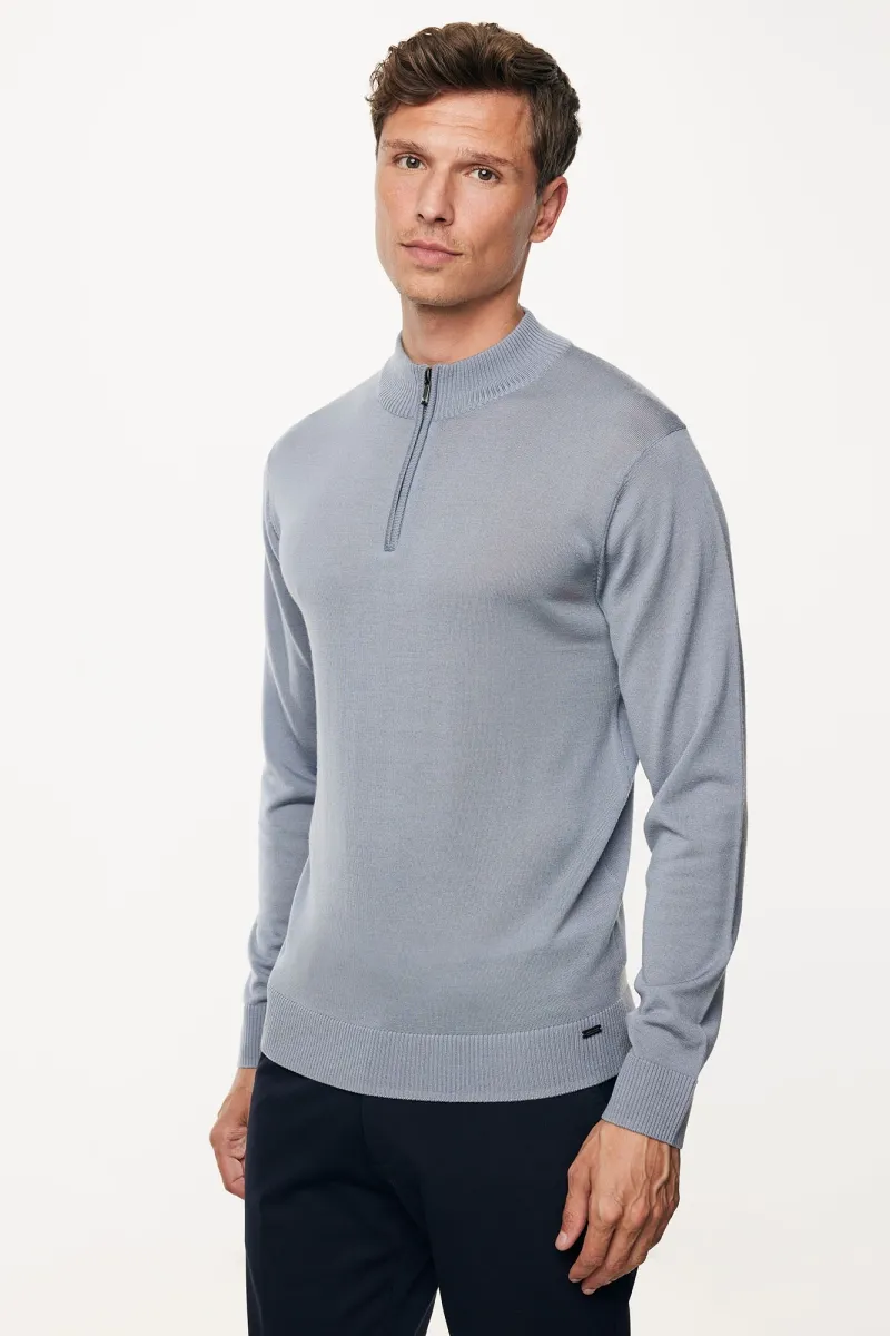 Turtle Zip | Lichtblauw