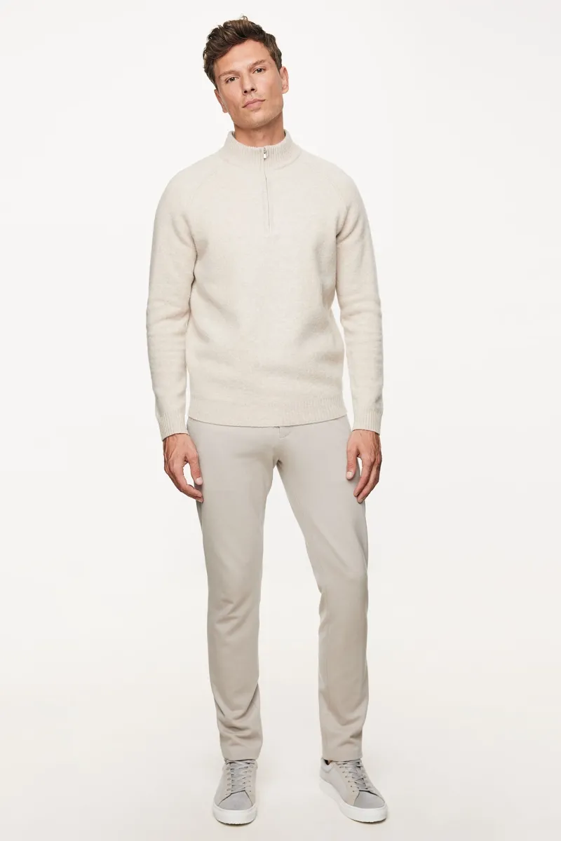 Relaxed Turtle Zip | Beige